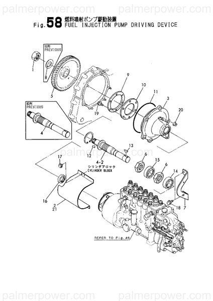 Order YANMAR 128625-54401 Support