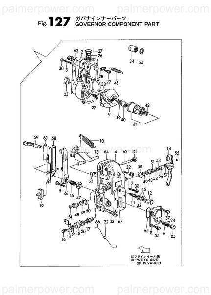 Order YANMAR X1541010120 Weight Set, Fly
