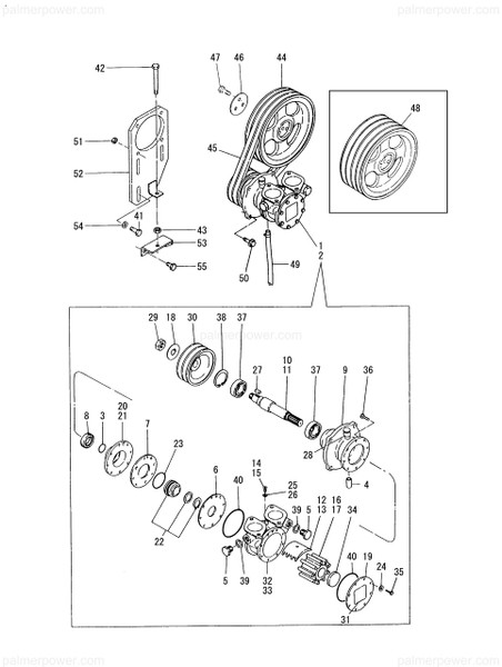 Order YANMAR 148616-42660 Body, Water Pump