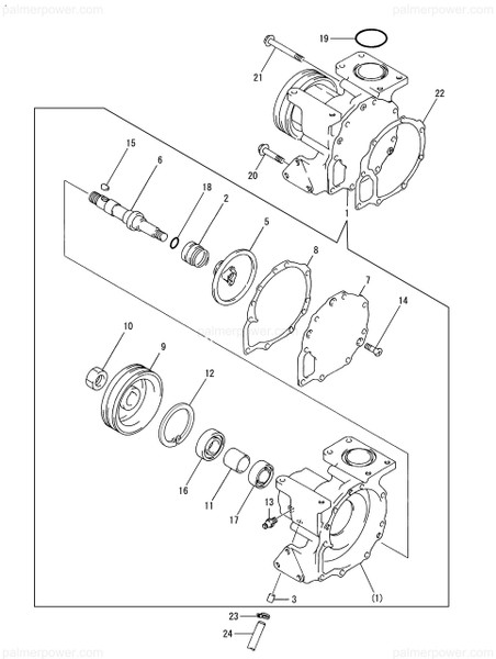 Order YANMAR 128633-43161 Pulley