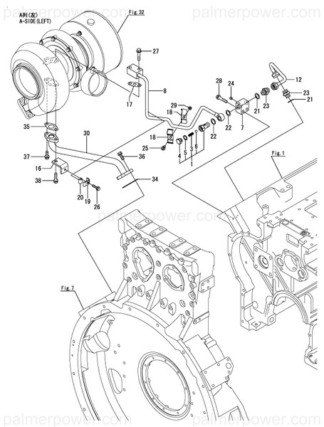 Order YANMAR 148960-39380 Pipe, Oil