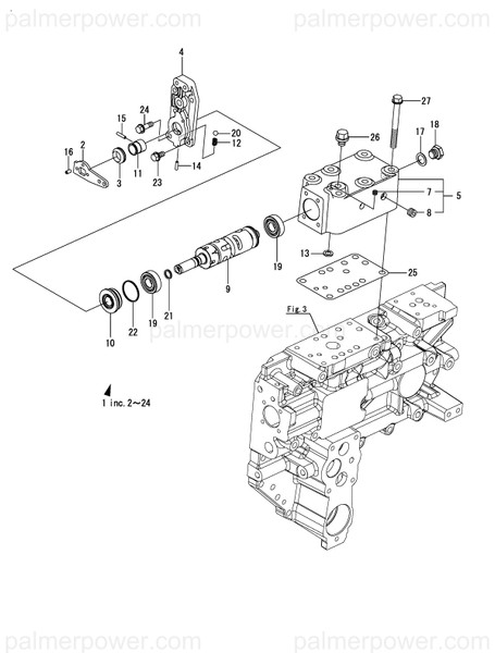 Order YANMAR 177515-04731 Valve, Switch