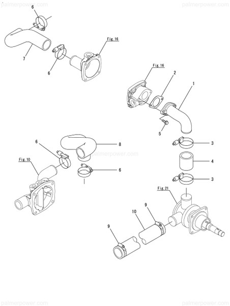 Order YANMAR 127690-49530 Hose, Hex In