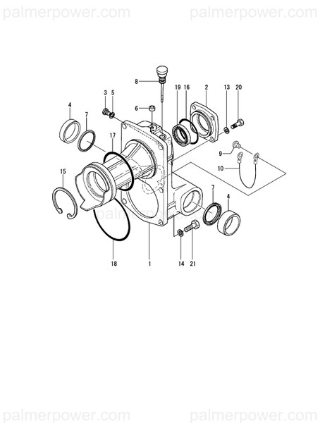 Order YANMAR 196326-01141 Seal, Oil 50X58X4