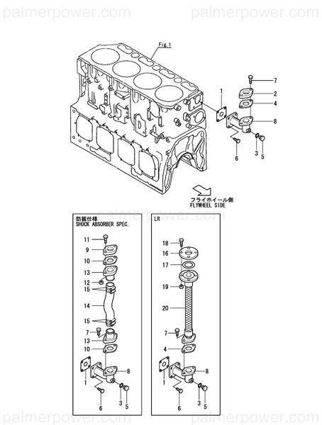 Order YANMAR 126443-03100 Breather