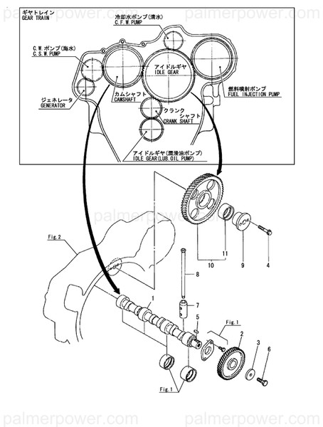 Order YANMAR 120320-25050 Shaft