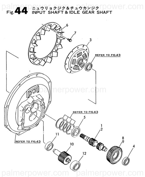 Order YANMAR 177070-63120 Gear, I=2.64