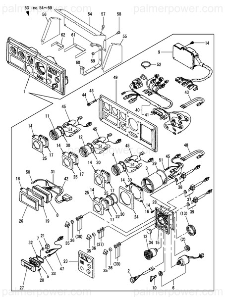 Order YANMAR 119793-91250 Circuit, Alarm
