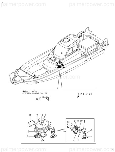 Order YANMAR 49601-300430 Nipple,Hose 3/4X21