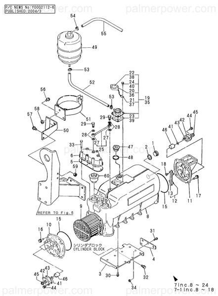 Order YANMAR 126674-44500 Cooler Assy, Water
