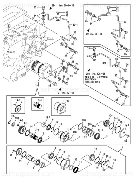Order YANMAR 177517-04961 Shaft, Brake