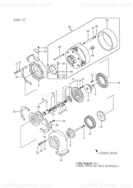Order YANMAR XNN375500 Plate, Seal