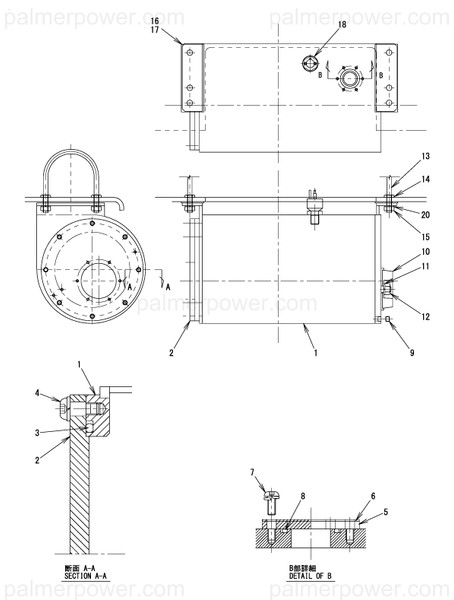 Order YANMAR 15T709-89530 U Bolt