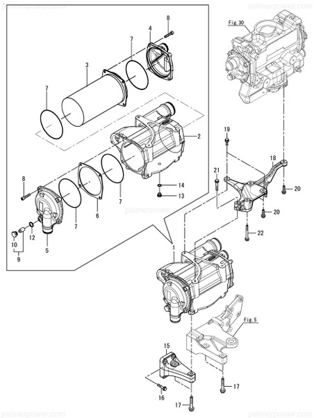 Order YANMAR 120650-44400 Bracket, Heat Exchan