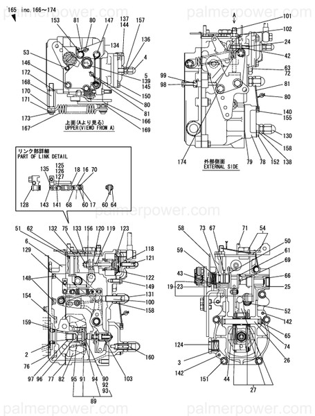 Order YANMAR 127695-61631 Lever, Setting
