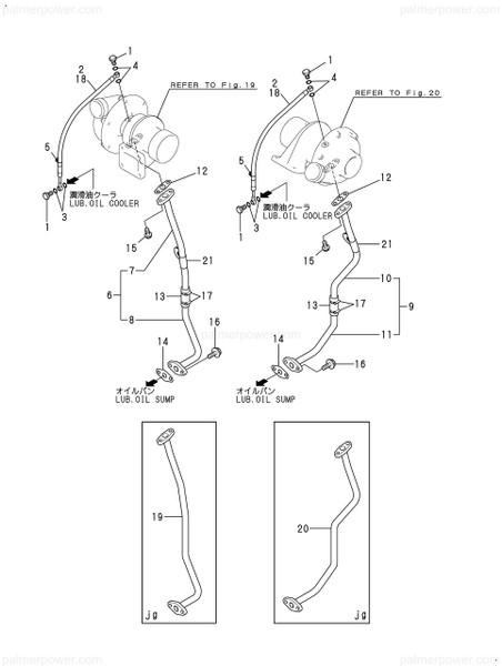 Order YANMAR 126613-39750 Pipe, Oil