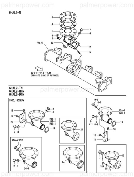 Order YANMAR 26213-100352 Stud, M10X 35