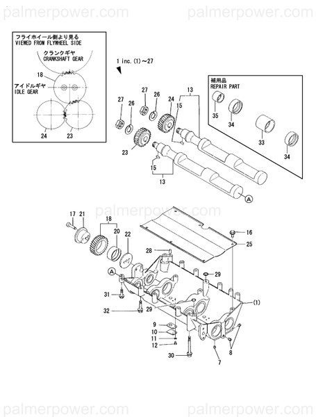 Order YANMAR 127495-28340 Cover