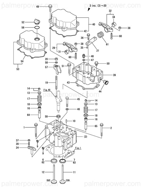 Order YANMAR 127881-11510 Bridge Assy, Valve
