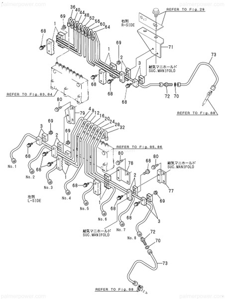 Order YANMAR 148218-59961 Pipe Assy, Injection