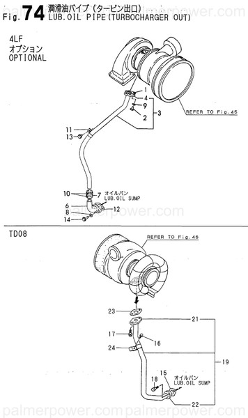 Order YANMAR 126644-39650 Pipe Assy, Oil