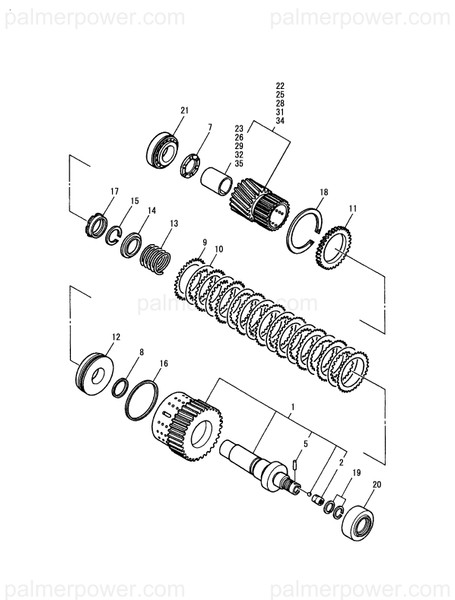 Order YANMAR 177055-03420 Pinion Assy, Z=25