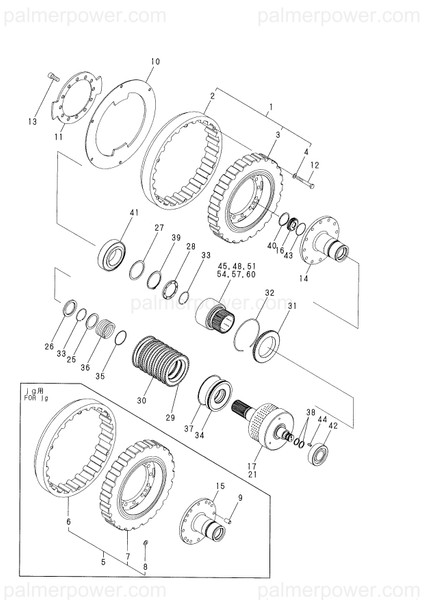 Order YANMAR 177516-03100 Shaft Assy, Input