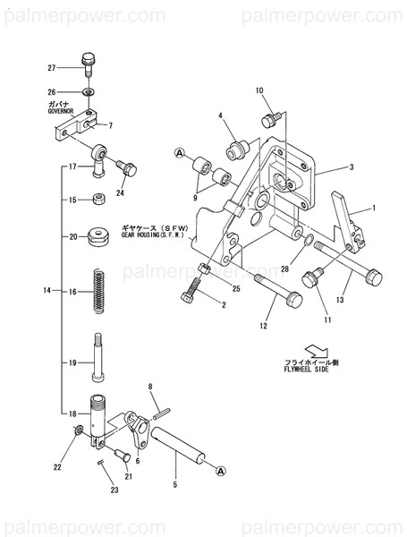 Order YANMAR 126684-66910 Shaft