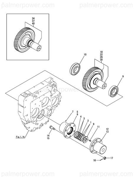 Order YANMAR 177512-03750 Shaft Assy, Z=59R