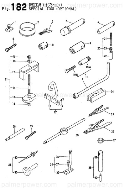 Order YANMAR 144626-92850 Tool, Wheel Lifter