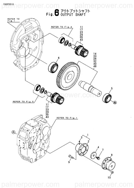 Order YANMAR 177056-03051 Pinion, Z=23 I=3.48