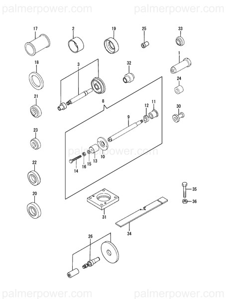 Order YANMAR 196322-92660 Tool Kit, Pillar