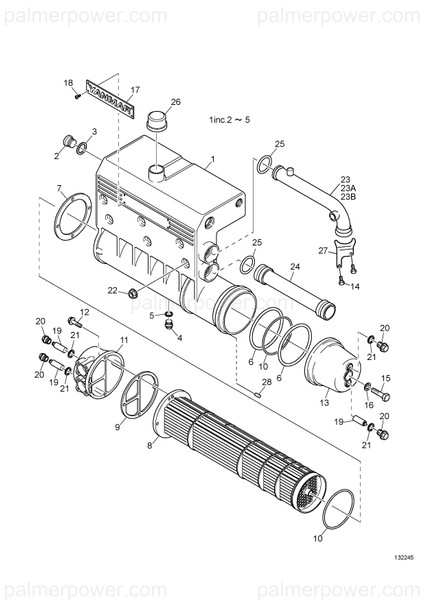 Order YANMAR 165001-26600 Pipe, Water