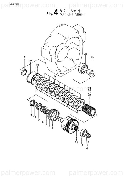 Order YANMAR 177064-03172 Pinion Assy, Z=28