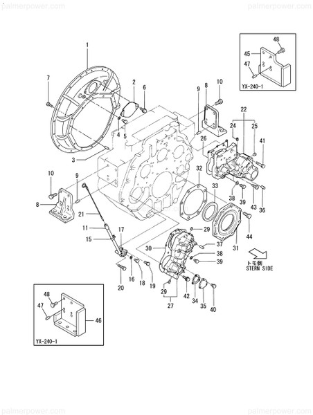Order YANMAR 177421-02121 Cover Assy