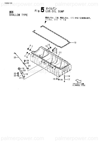 Order YANMAR 148633-34810 Dipstick