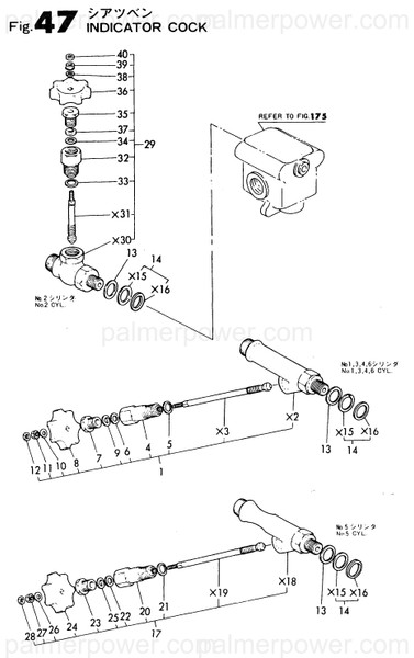 Order YANMAR 743600-15202 Cock Assy, Indicator