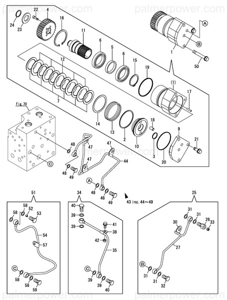 Order YANMAR 177517-04990 Retainer, Spring