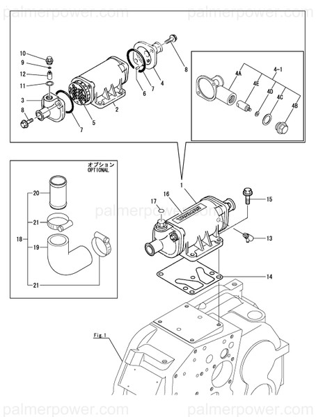 Order YANMAR 177572-04610 Pipe Assy, Cooling