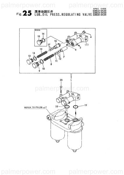 Order YANMAR 128610-34040 Spring