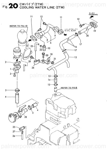 Order YANMAR 23072-050035 Hose, 5X 35