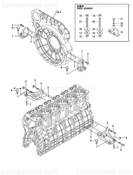 Order YANMAR 45511-550460 Washer
