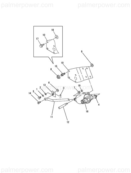 Order YANMAR 41660-551070 Lever