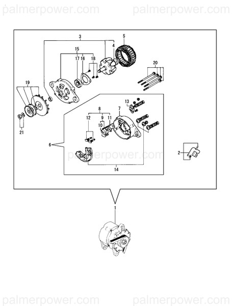 Order YANMAR XL2355320 Diode Assy