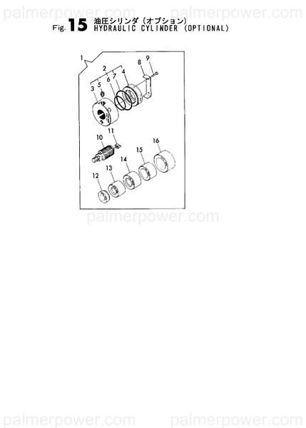 Order YANMAR 196901-70421 Retainer