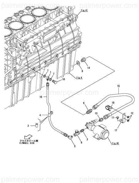 Order YANMAR 43591-001530 Joint