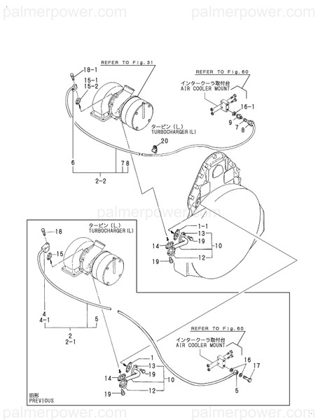 Order YANMAR 148016-39460 Pipe Assy, Oil