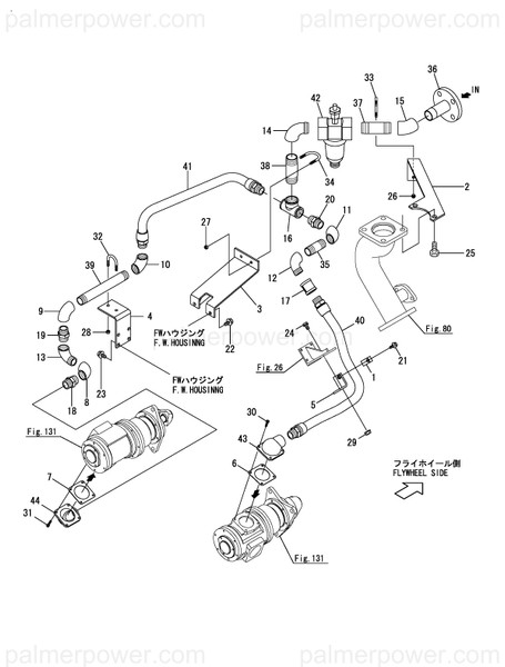 Order YANMAR 23115-120000 Elbow, 45 R1+1/4