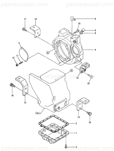 Order YANMAR 128272-08120 Foot