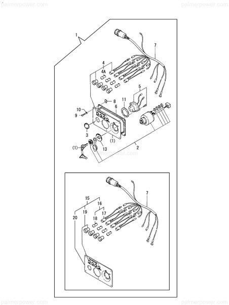 Order YANMAR 128270-91260 Lamp Assy,Code